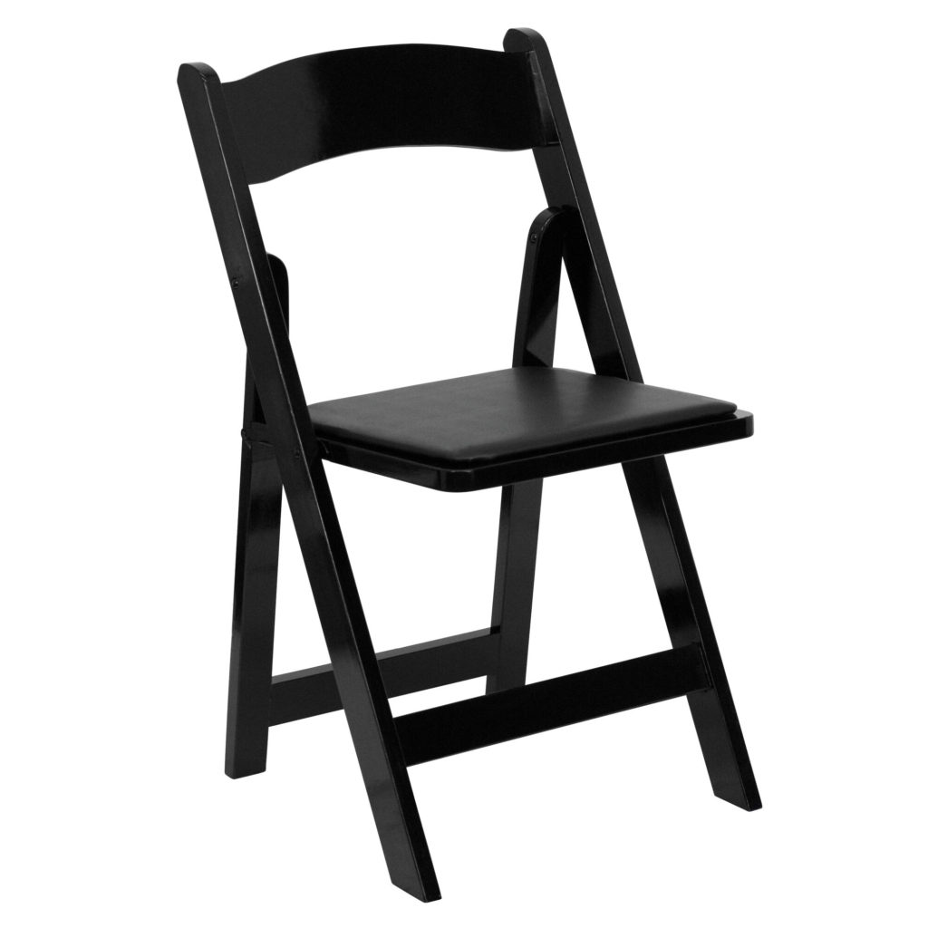 Black Folding Chair Key Event Services